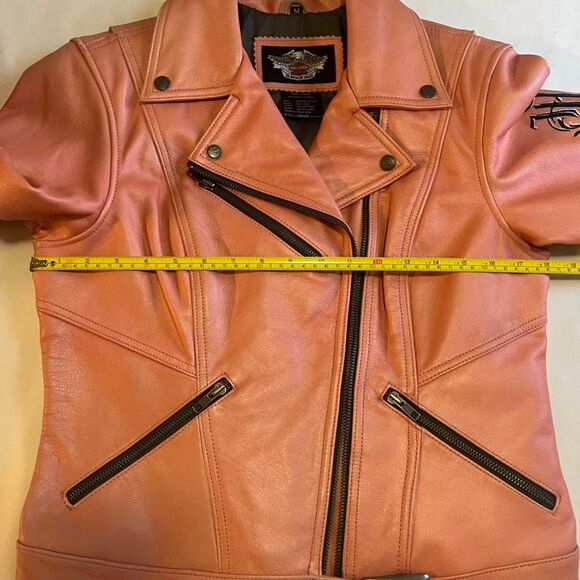 Harley-davidson Women's Pink Jacket - Picture 5 of 8